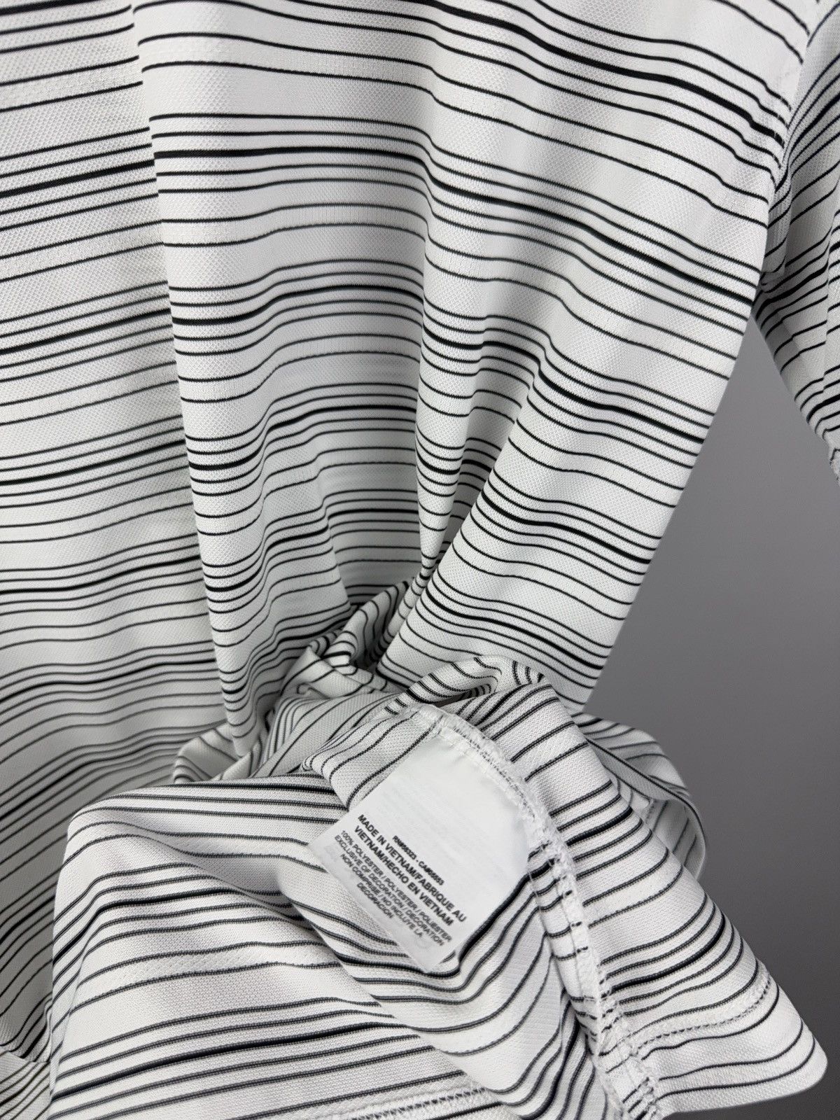 Nike Vintage style Nike Golf Dri Fit striped polos t shirt Size US L / EU 52-54 / 3 - 9 Thumbnail