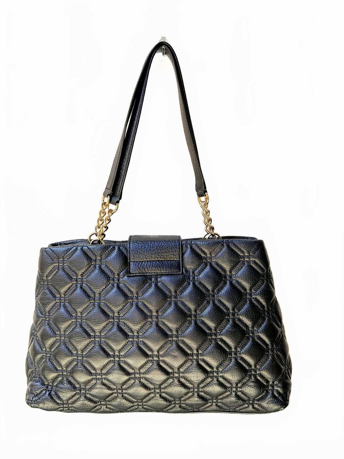 Kate Spade Kate Spade Black Quilted Leather Shoulder Bag Size ONE SIZE - 6 Thumbnail