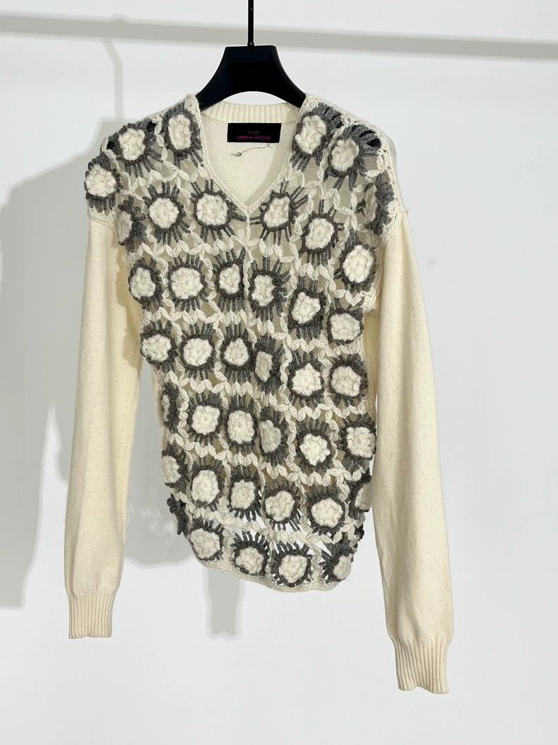 Comme des Garcons Comme des Garcons size 均码 Crocheted sweater Size S / US 4 / IT 40 - 3 Thumbnail