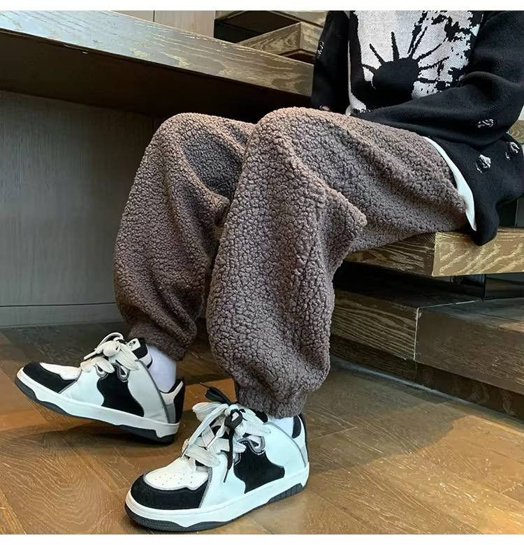 Japanese Brand × Vintage men's winter retro vegetable wool pants Size US 34 / EU 50 - 1 Thumbnail