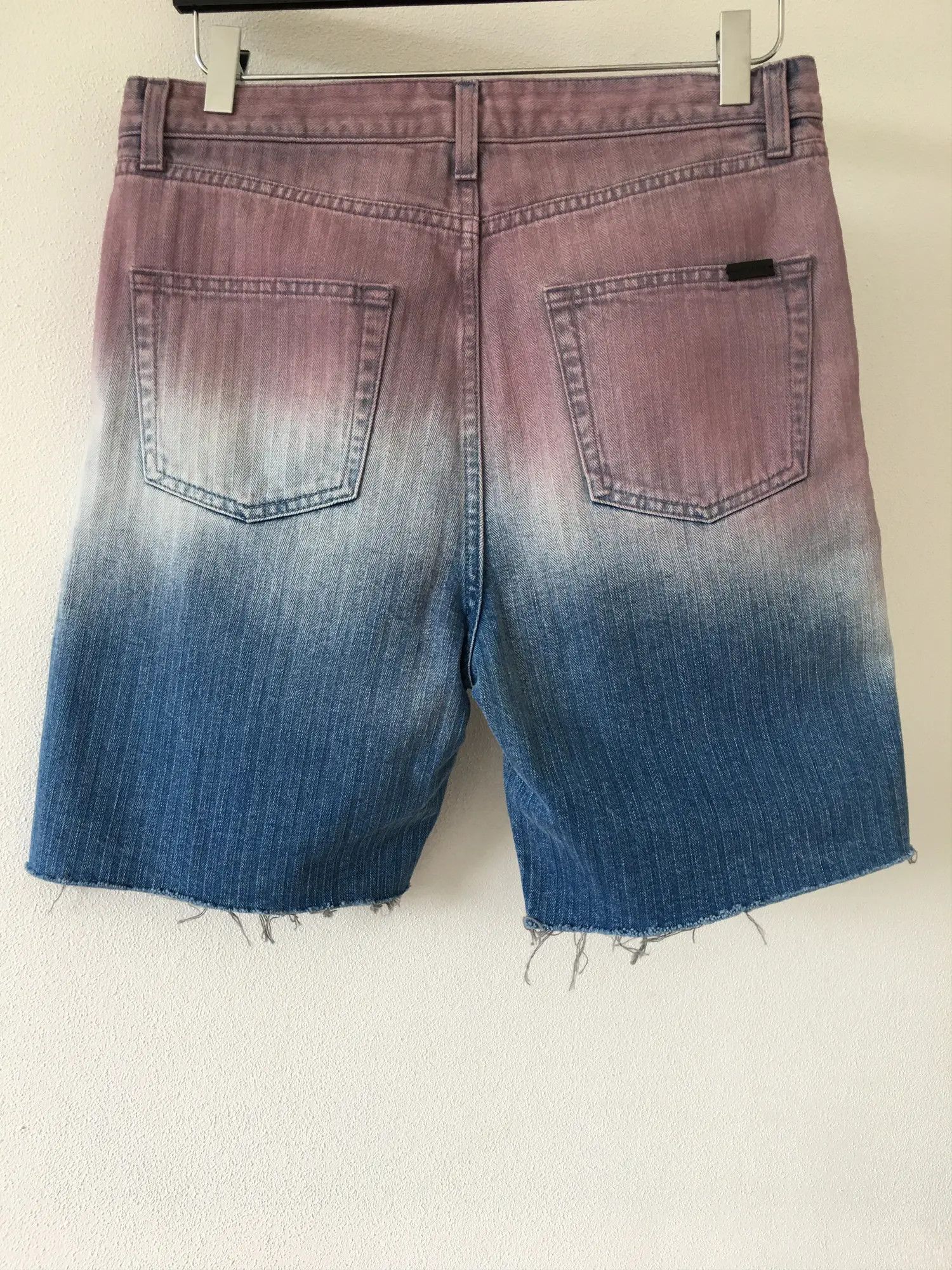 Saint Laurent Paris SS'21 Shorts Degrade Dyed Size US 30 / EU 46 - 2 Thumbnail