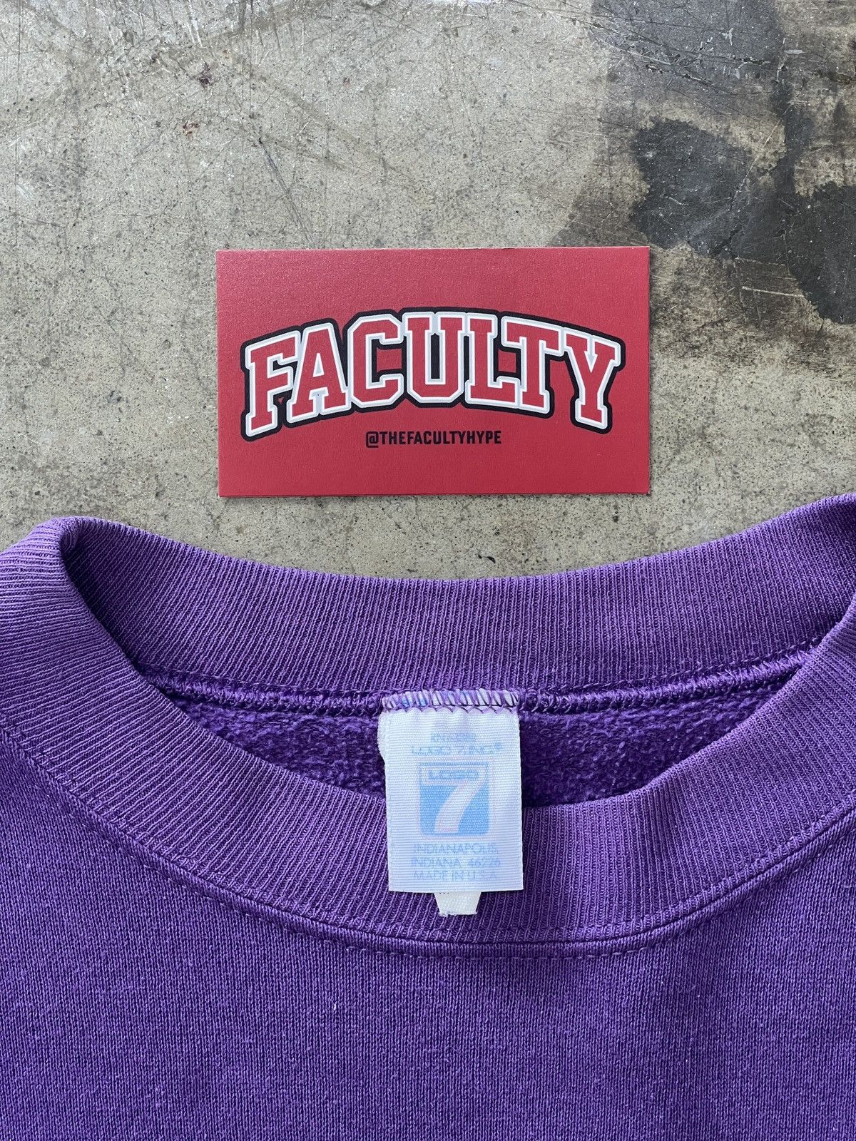 NFL Vintage NFL Minnesota Vikings Logo 7 Crewneck Medium Size US L / EU 52-54 / 3 - 3 Thumbnail