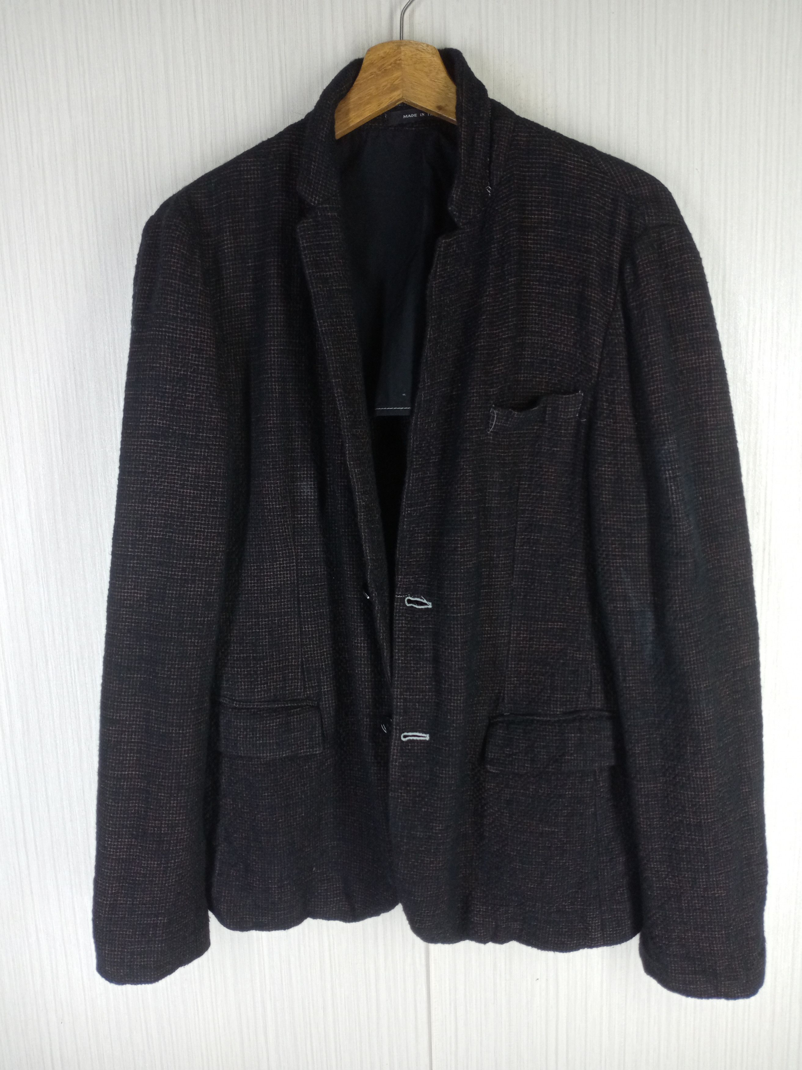 Emporio Armani Rare Vintage Emporio Armani Blazer Made in Italy Size US M / EU 48-50 / 2 - 2 Thumbnail