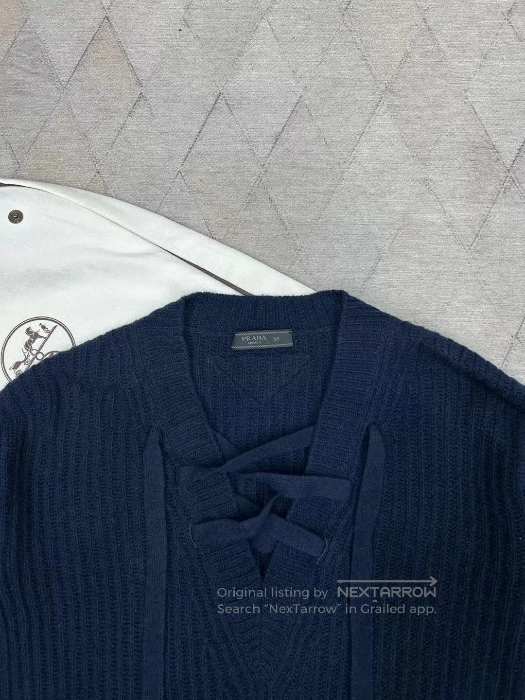 Prada Prada Ribbon Cashmere Sweater. Size US M / EU 48-50 / 2 - 2 Thumbnail