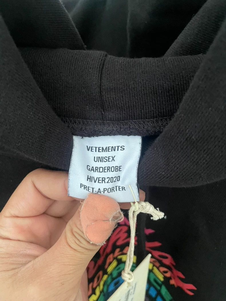 Vetements Vetements My Birthday Printed Hoodie Size US XS / EU 42 / 0 - 6 Thumbnail