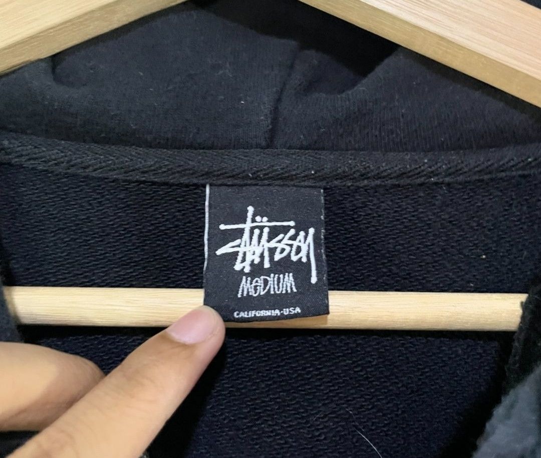 Stussy STUSSY ALL LOGO HOODIE Size US L / EU 52-54 / 3 - 3 Thumbnail