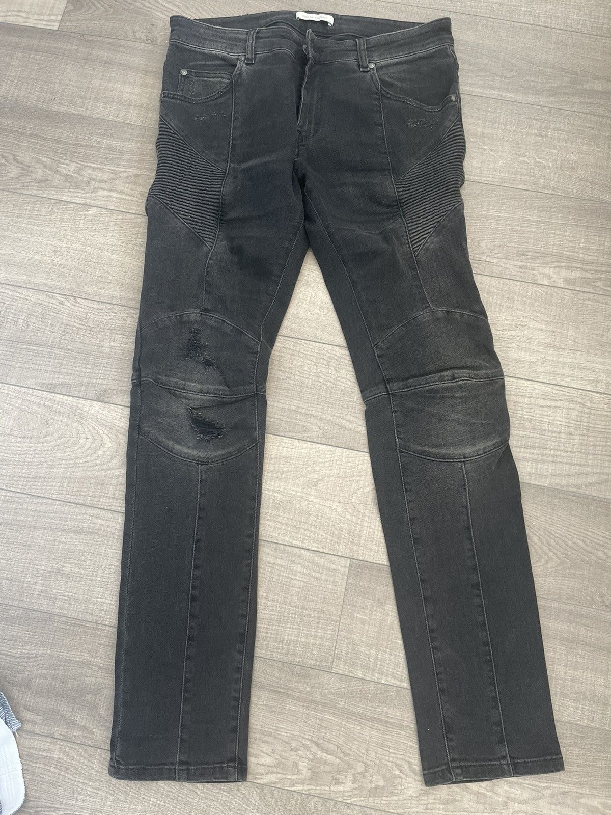 image of Pierre Balmain Jean in Black, Men's (Size 34)