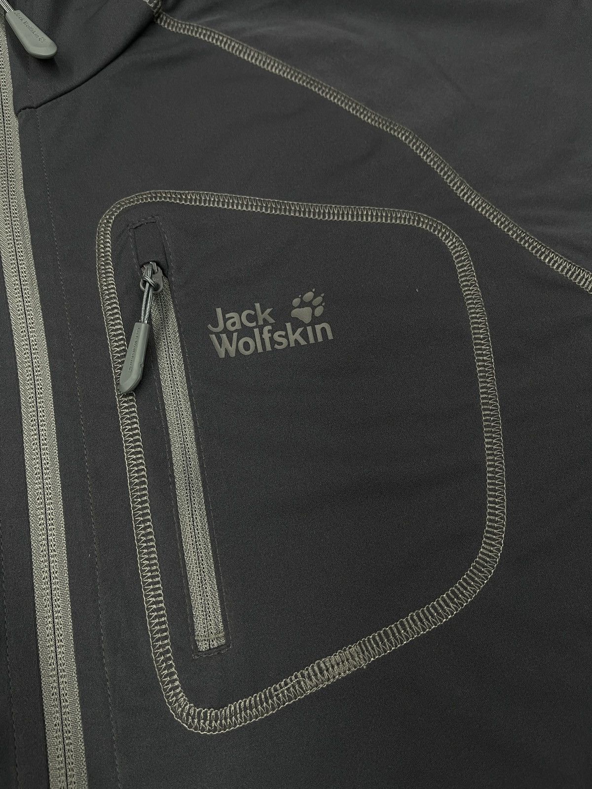 Jack Wolfskin Mens Jack Wolfskin Light Jacket Grey Outdoor Gorpcore Size US XL / EU 56 / 4 - 5 Thumbnail
