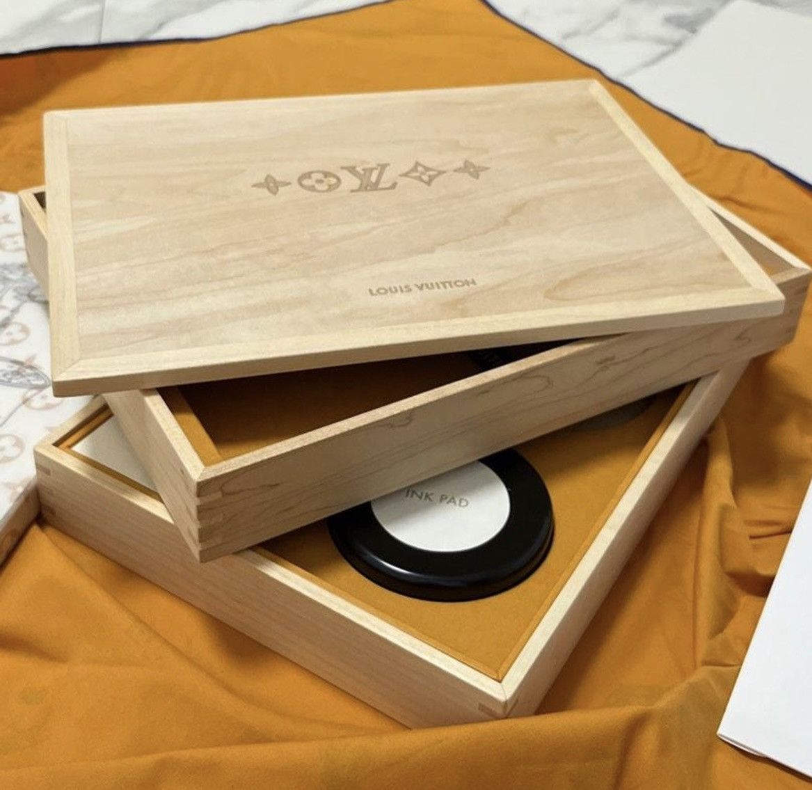Louis Vuitton Brand new Louis Vuitton LV Chinese painting set wooden box Size ONE SIZE - 6 Thumbnail