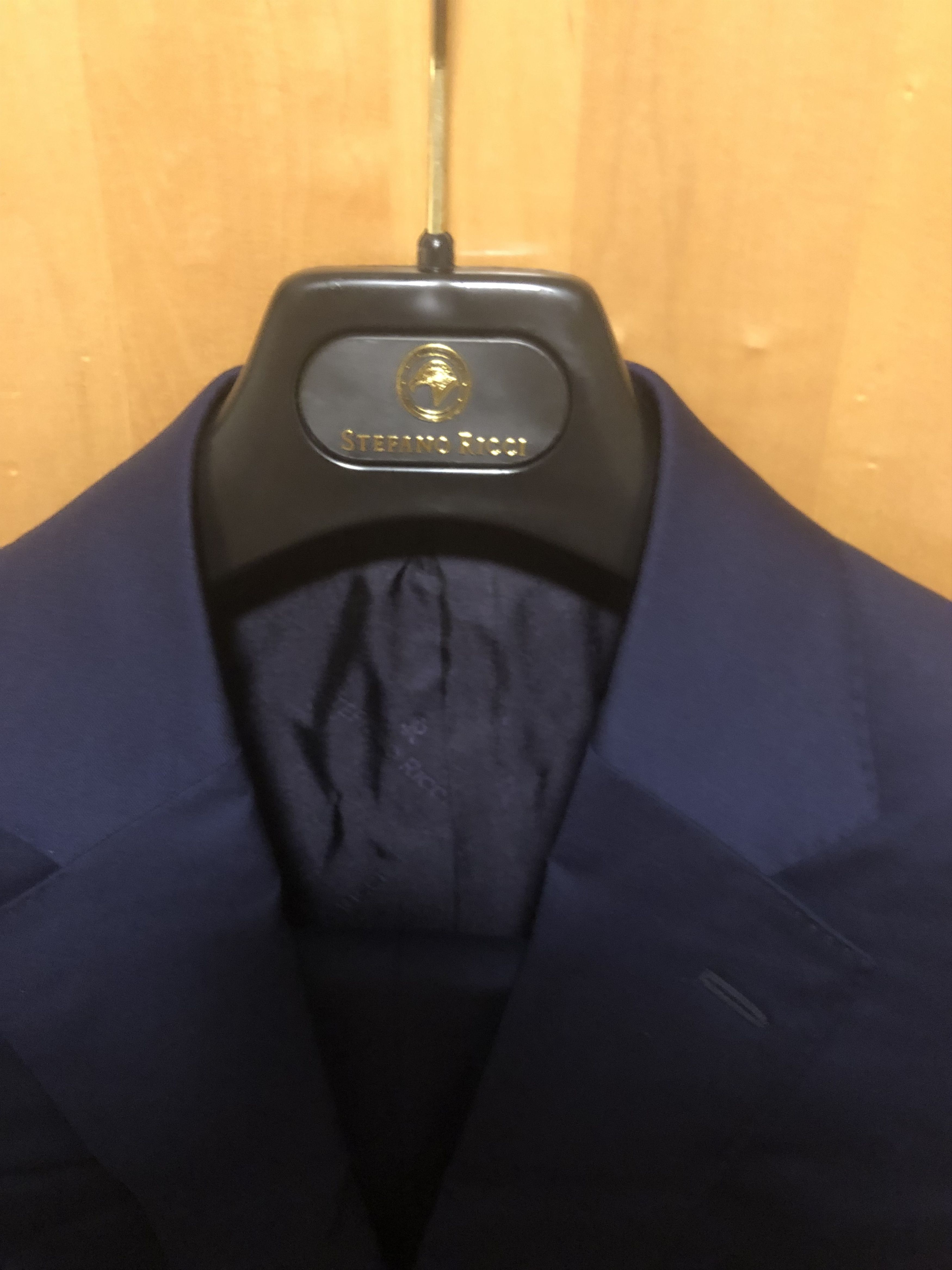 Stefano Ricci Stefano Ricci Navy Wool Two-Piece Suit Size 42R - 2 Thumbnail