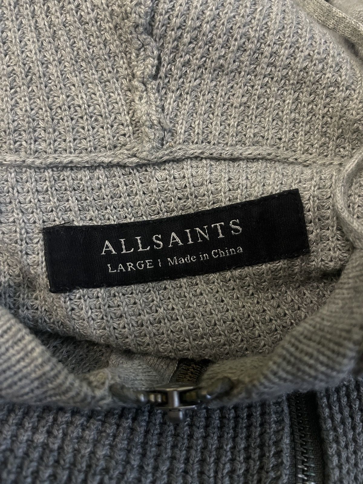 Allsaints allsaints trias Hoody vintage men hoodie XS gray Size US L / EU 52-54 / 3 - 6 Thumbnail