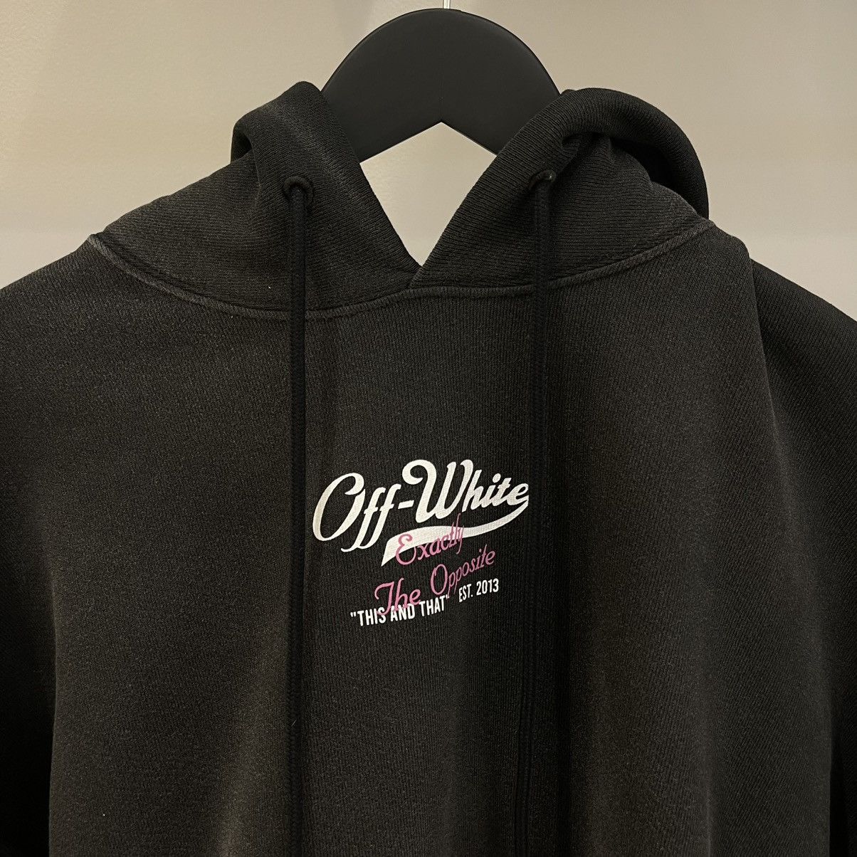 Off-White Off-White Exactly The Opposite Hoodie Size US S / EU 44-46 / 1 - 2 Thumbnail