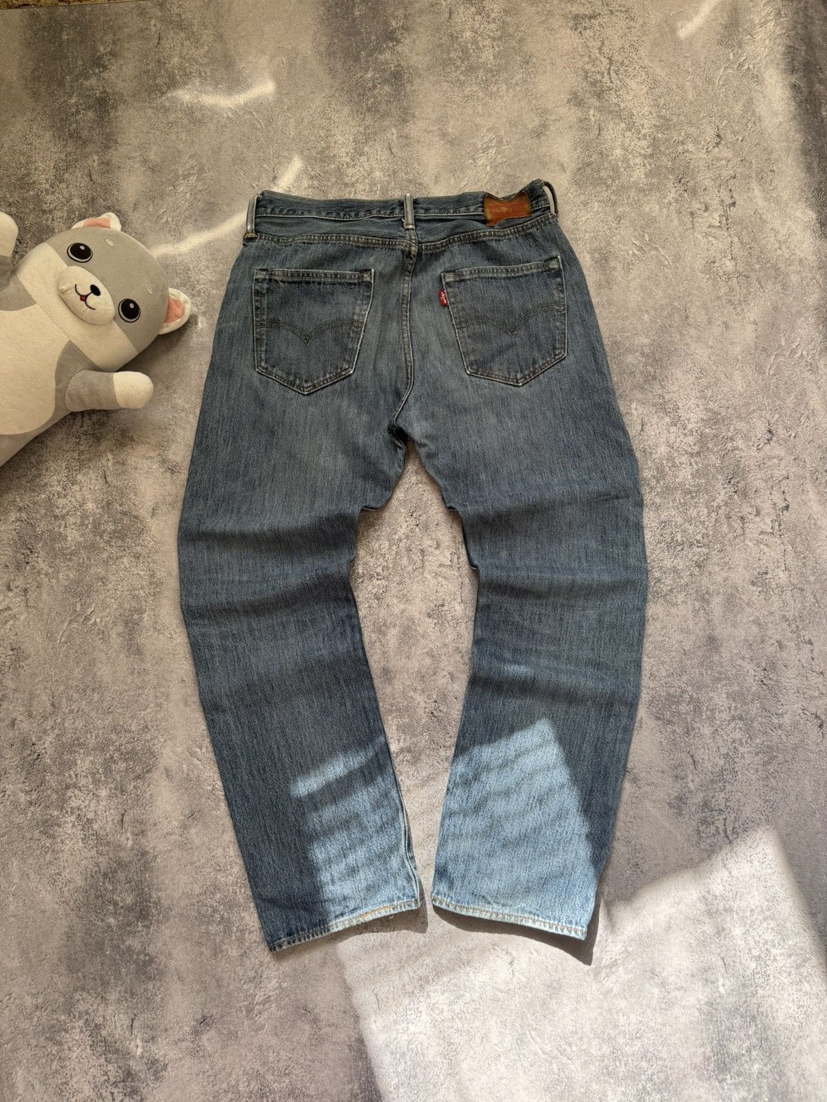 Levi's Levis 501 Distressed Jeans 33x30 Size US 33 - 13 Thumbnail