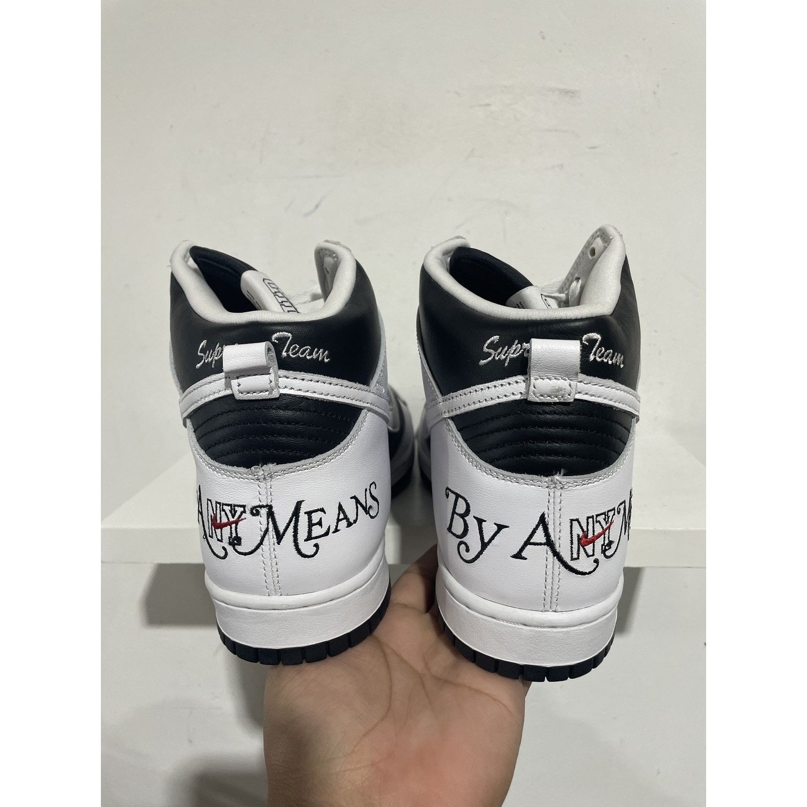 Nike NIKE SB DUNK HIGH SUPREME BY ANY MEANS BLACK SIZE 11 NEW Size US 11 / EU 44 - 3 Thumbnail