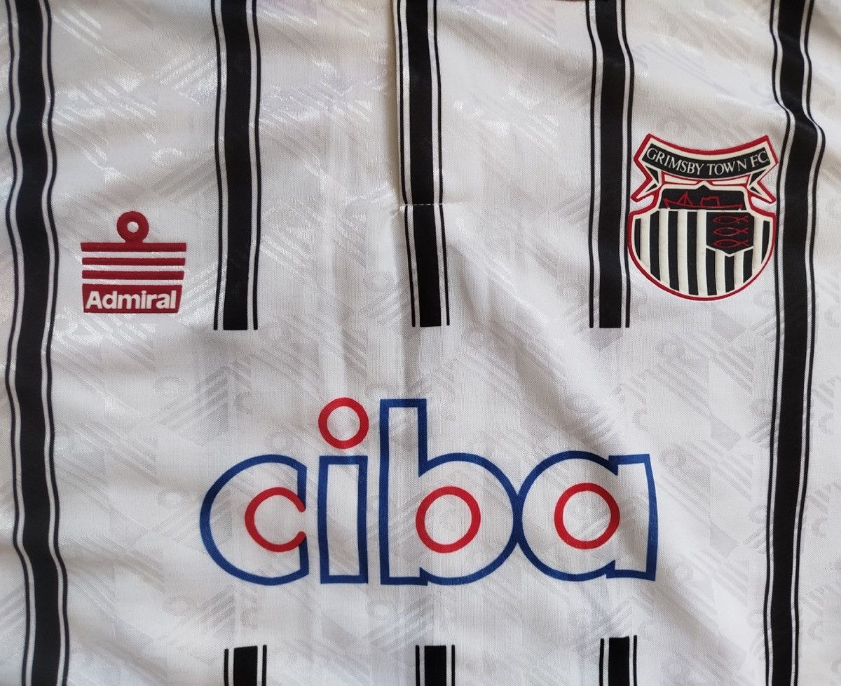 Other Grimsby Town 1993/1994 Admiral vintage shirt jersey Size US XL / EU 56 / 4 - 4 Thumbnail