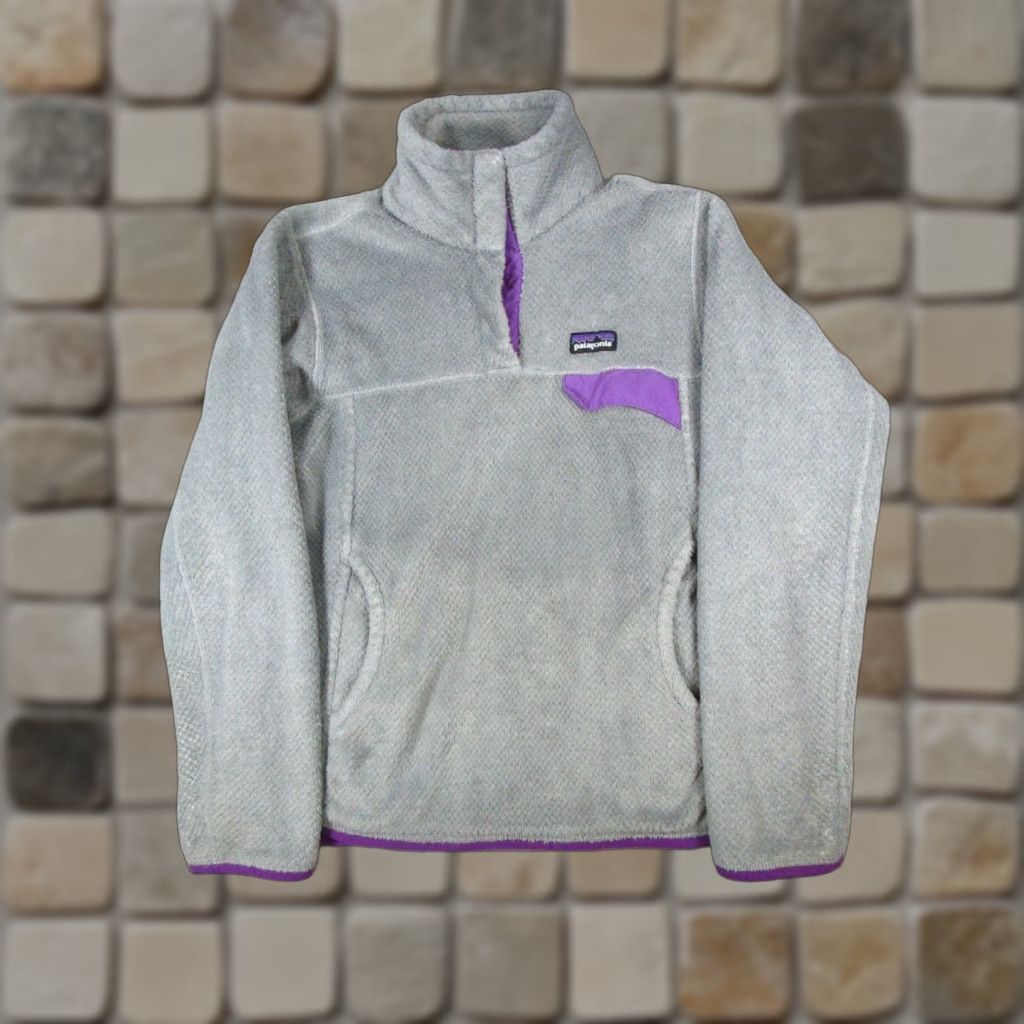 Patagonia Patagonia Re-Tool Snap-T Sweater Womens M Purple Jacket Size M / US 6-8 / IT 42-44 - 1 Thumbnail