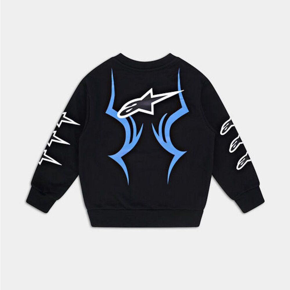 Diesel NWT New $125 Diesel ASTARS OVER Black Sweatshirt Size 4 Size US XXS / EU 40 - 2 Thumbnail