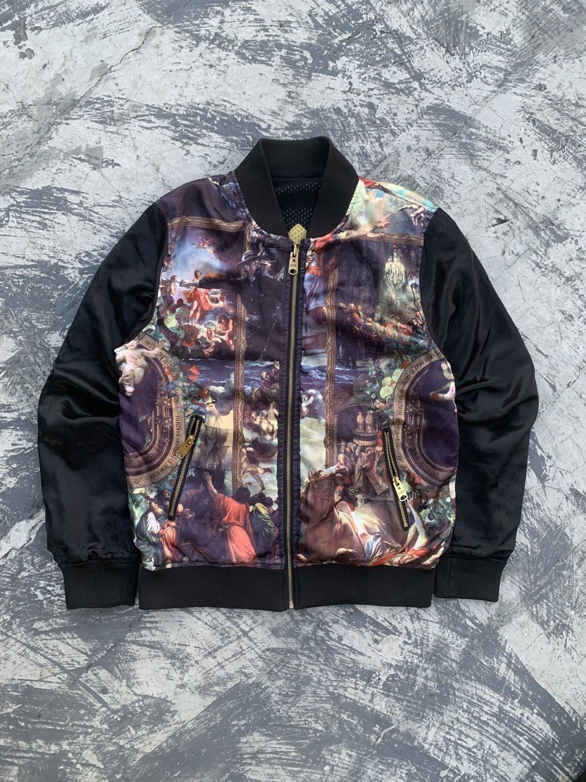 Criminal Damage Criminal Damage London Renaissance Art Bomber Jacket Size US L / EU 52-54 / 3 - 3 Thumbnail