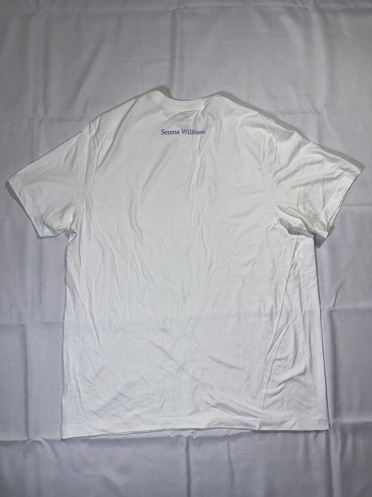 Nike Nike Serena Williams Tennis White Shirt Size US L / EU 52-54 / 3 - 4 Thumbnail