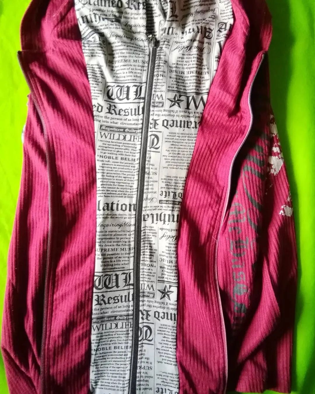 If Six Was Nine Archive 2000s Japanese Visual Kei / Gyaru-o Hooded Vest Size L / US 10 / IT 46 - 4 Thumbnail