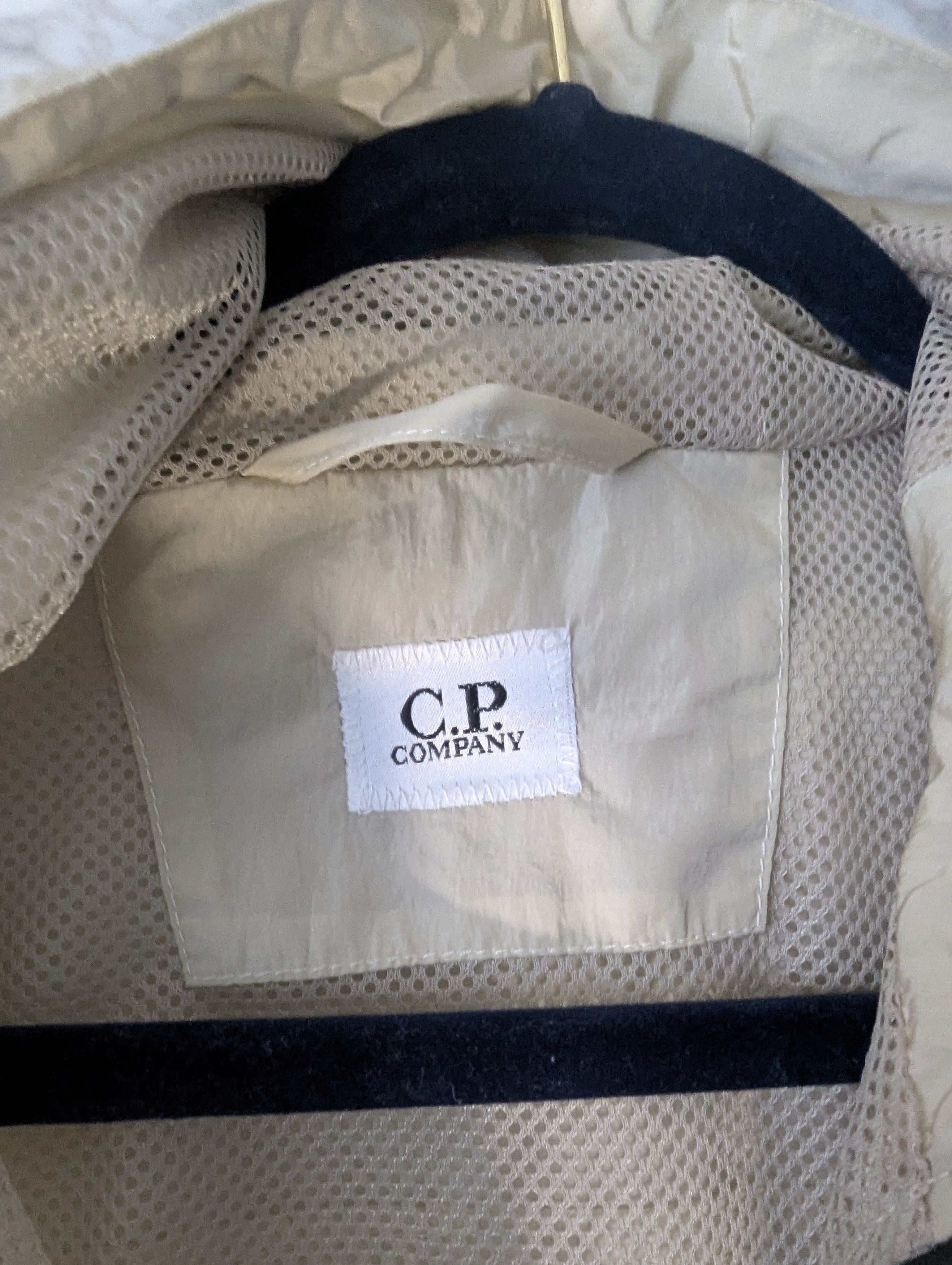 C.P. Company C.P. Company Chrome Hooded Nylon Jacket Beige S — Authentic Size US S / EU 44-46 / 1 - 5 Thumbnail