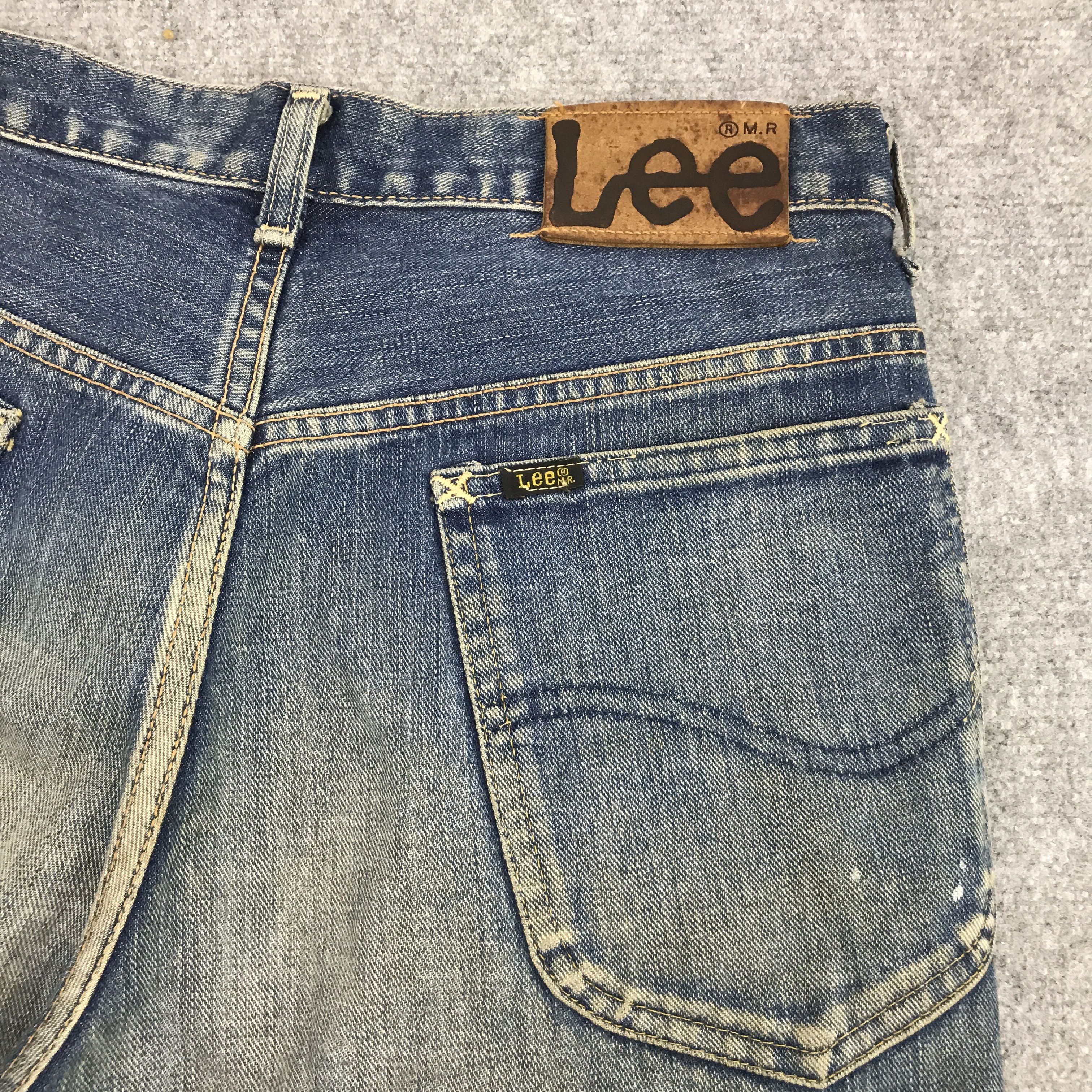 Japanese Brand × Lee LEE JAPAN DESIGN DENIM FADED RUSTY JEANS PANTS Size US 29 - 8 Thumbnail
