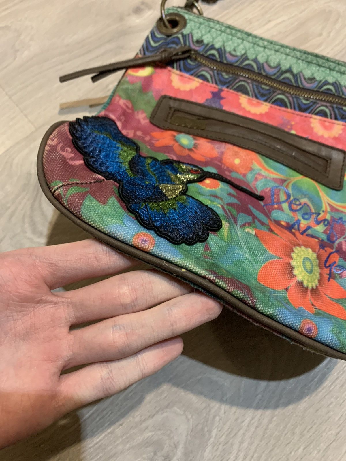 Desigual × Vintage Desigual Bandol Kaitlin Women's Shoulder Bag Cross Handbag Size ONE SIZE - 3 Thumbnail