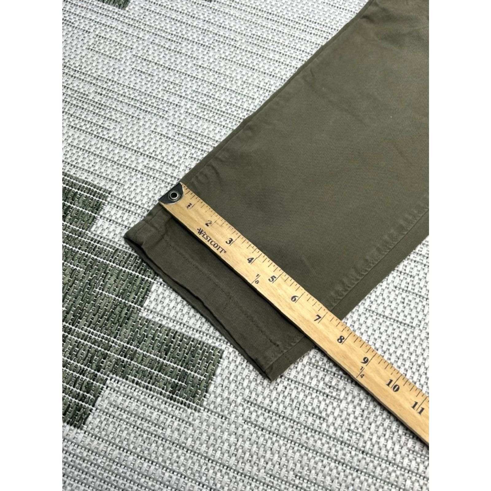 Taylor Stitch Taylor Stitch Chino Pants Mens 32 Green Cotton Slim Fit Mid Rise Straight Leg Size US 32 / EU 48 - 6 Thumbnail