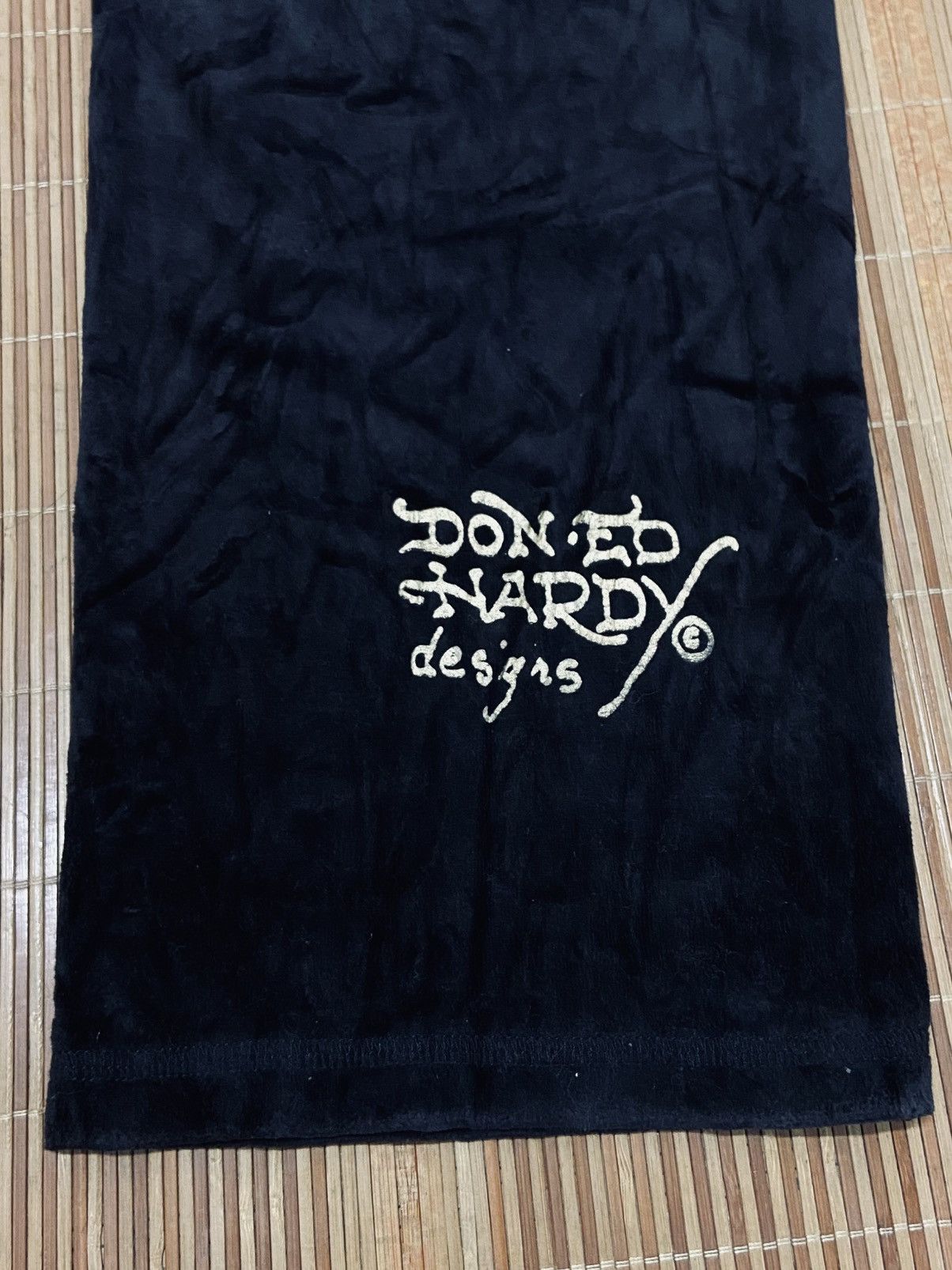 Ed Hardy ED HARDY TRUE LOVE VELVET SWEATPANTS Size 26" / US 2 / IT 38 - 6 Thumbnail