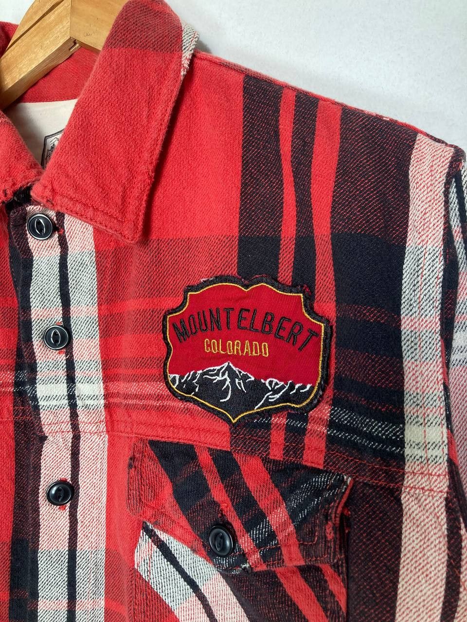 Avirex Avirex Embroidered Plaid Flannel Size US L / EU 52-54 / 3 - 5 Thumbnail