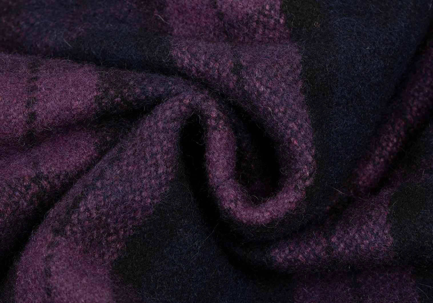 Ganryu Check Hooded Down Vest in Purple, Navy, and Green Size US S / EU 44-46 / 1 - 18 Thumbnail