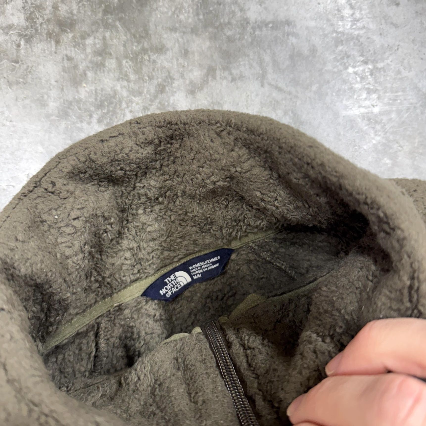 The North Face The North Face Jacket Womens Medium Green Sherpa Fleece Full Zip Soft Cozy Warm Size M / US 6-8 / IT 42-44 - 3 Thumbnail