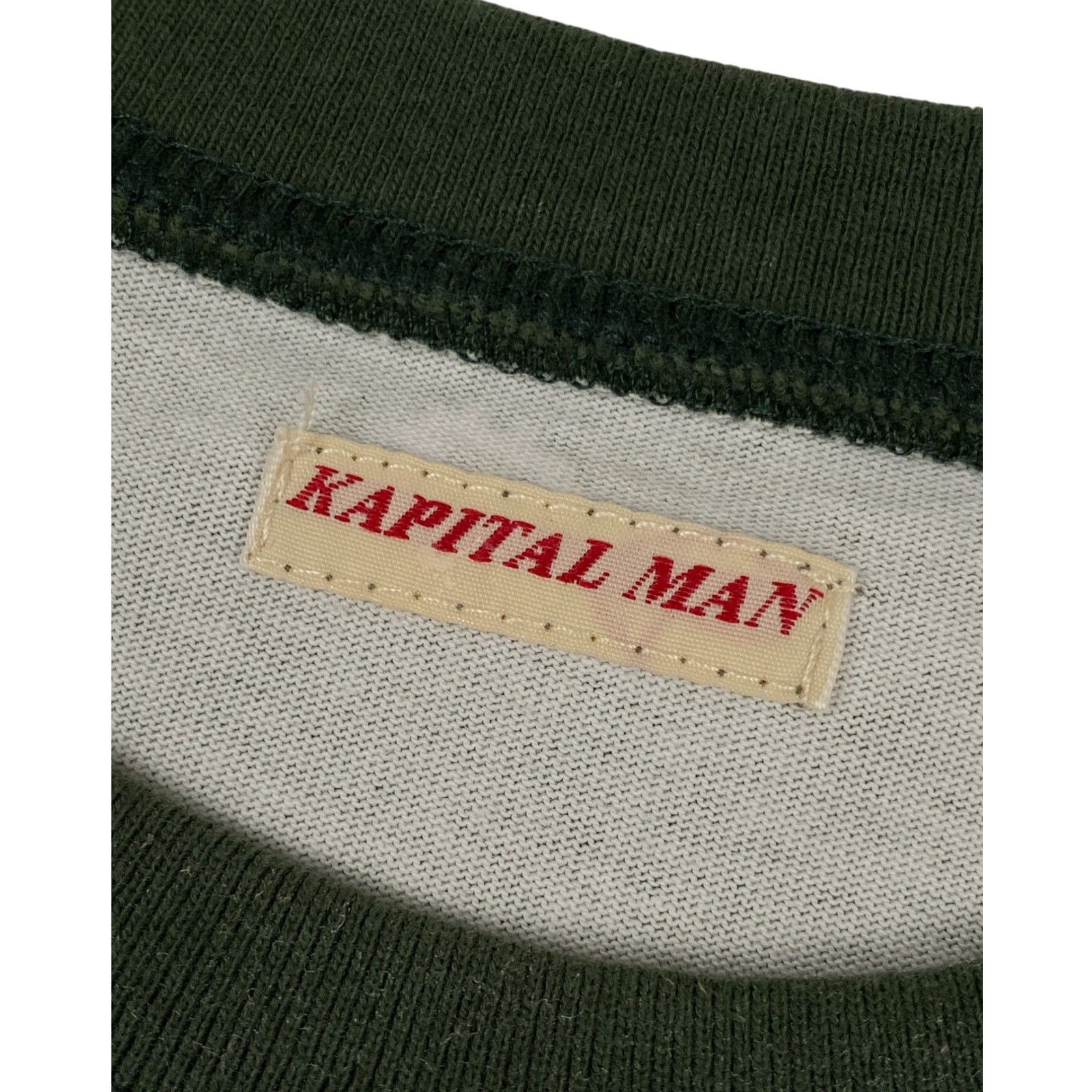 Kapital Kapital Green Paisley Print Tee Size US L / EU 52-54 / 3 - 10 Thumbnail