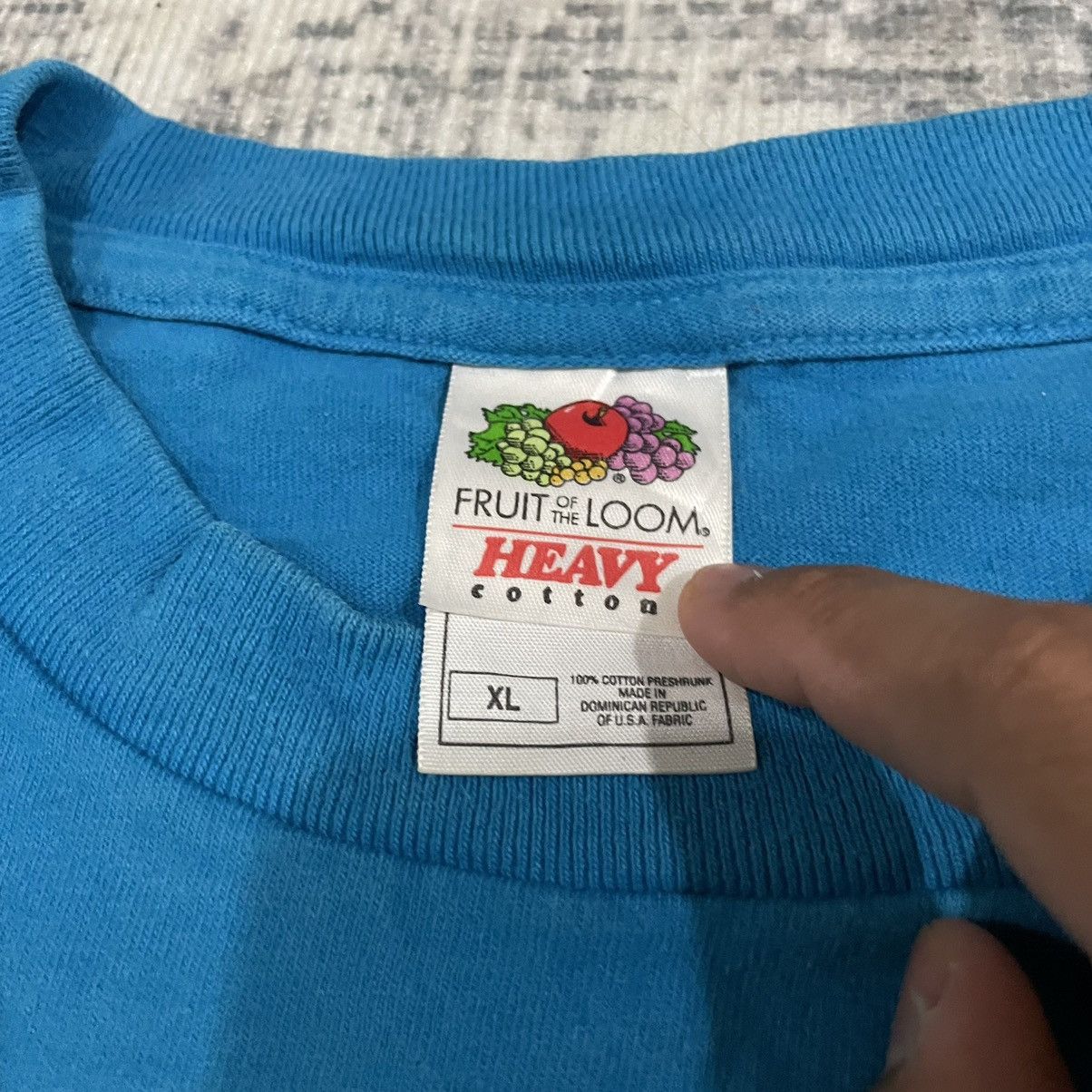 Vintage Vintage Island Chopper Fruit Of The Loom Size US XL / EU 56 / 4 - 5 Thumbnail