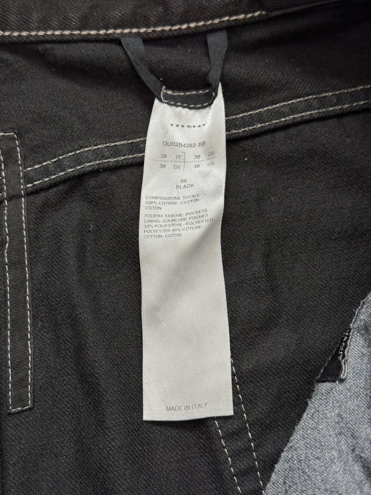 Rick Owens FW22 Rick Owens DRKSHDW Black Waxed Performa Cut Denim Jeans Size US 36 / EU 52 - 9 Thumbnail
