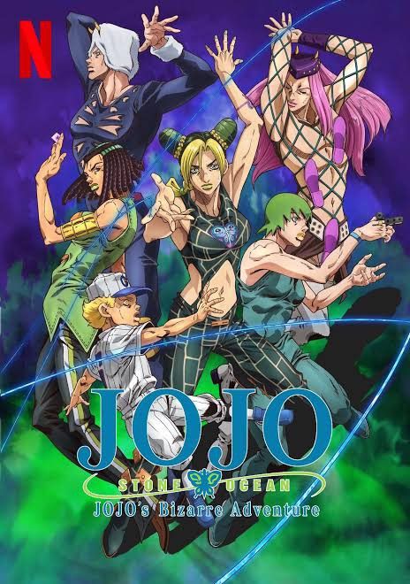 Anime Jojo Bizarre Adventure “JOLYNE CUJOH” Tees Size US L / EU 52-54 / 3 - 13 Thumbnail