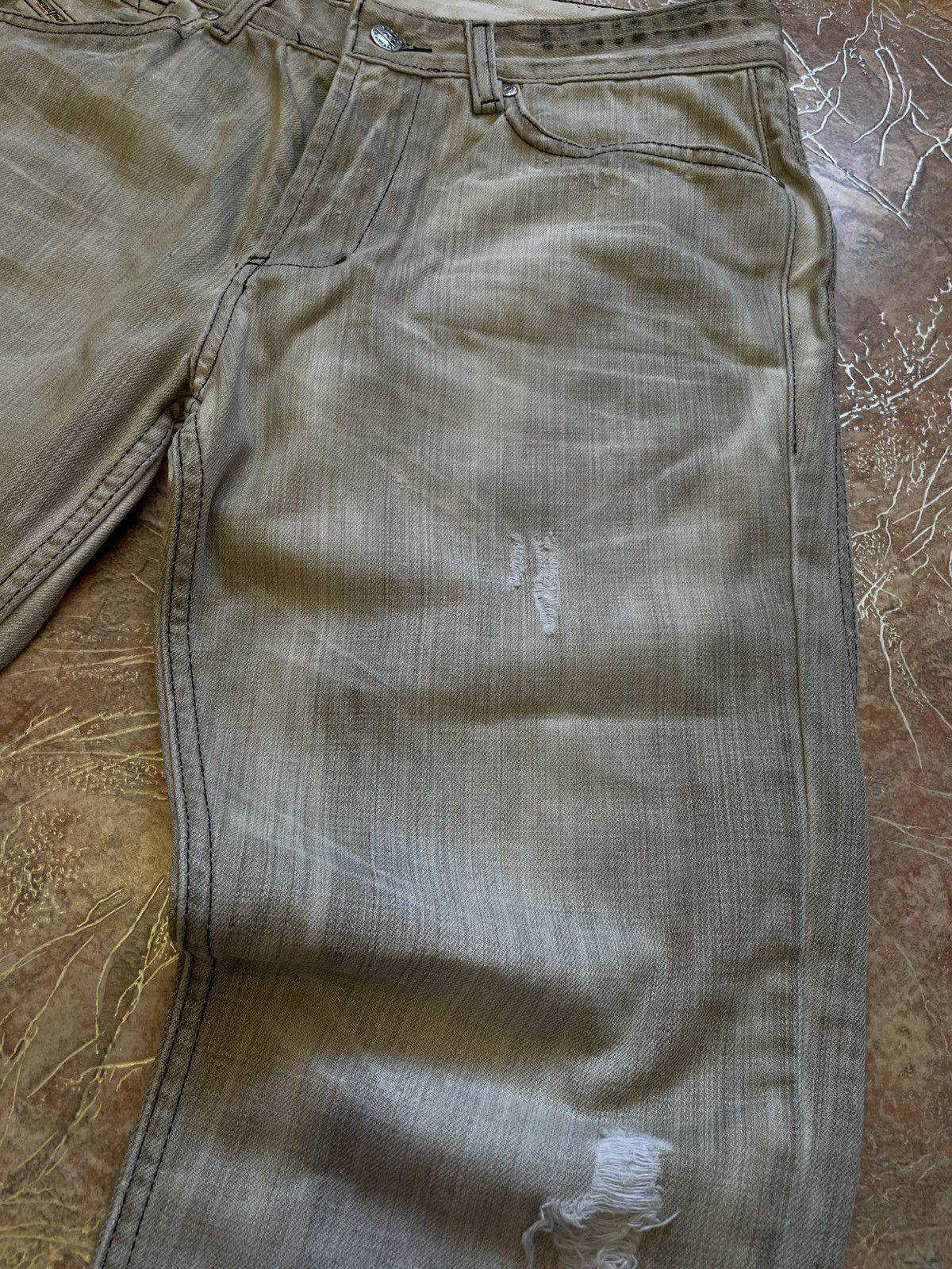 Diesel Diesel Distressed faded denim pants Size US 32 / EU 48 - 3 Thumbnail