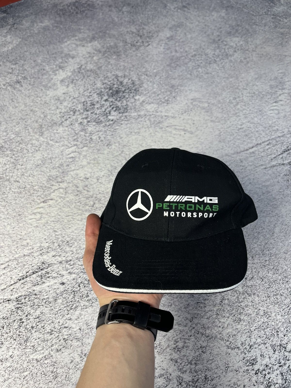 Formula 1 Vintage Mercedes Benz Rare Cap AMG Petronas Formula 1 OS Size ONE SIZE - 9 Thumbnail