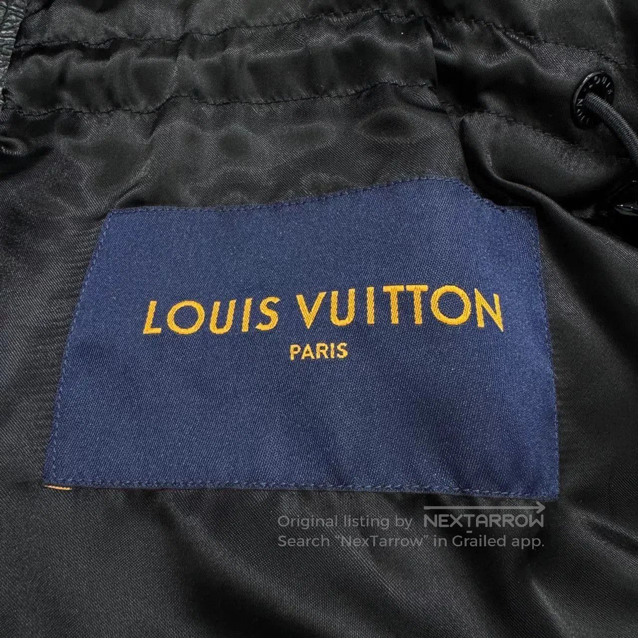 Louis Vuitton Louis Vuitton Black Yellow Cowhide Biker Jacket. Size US M / EU 48-50 / 2 - 2 Thumbnail
