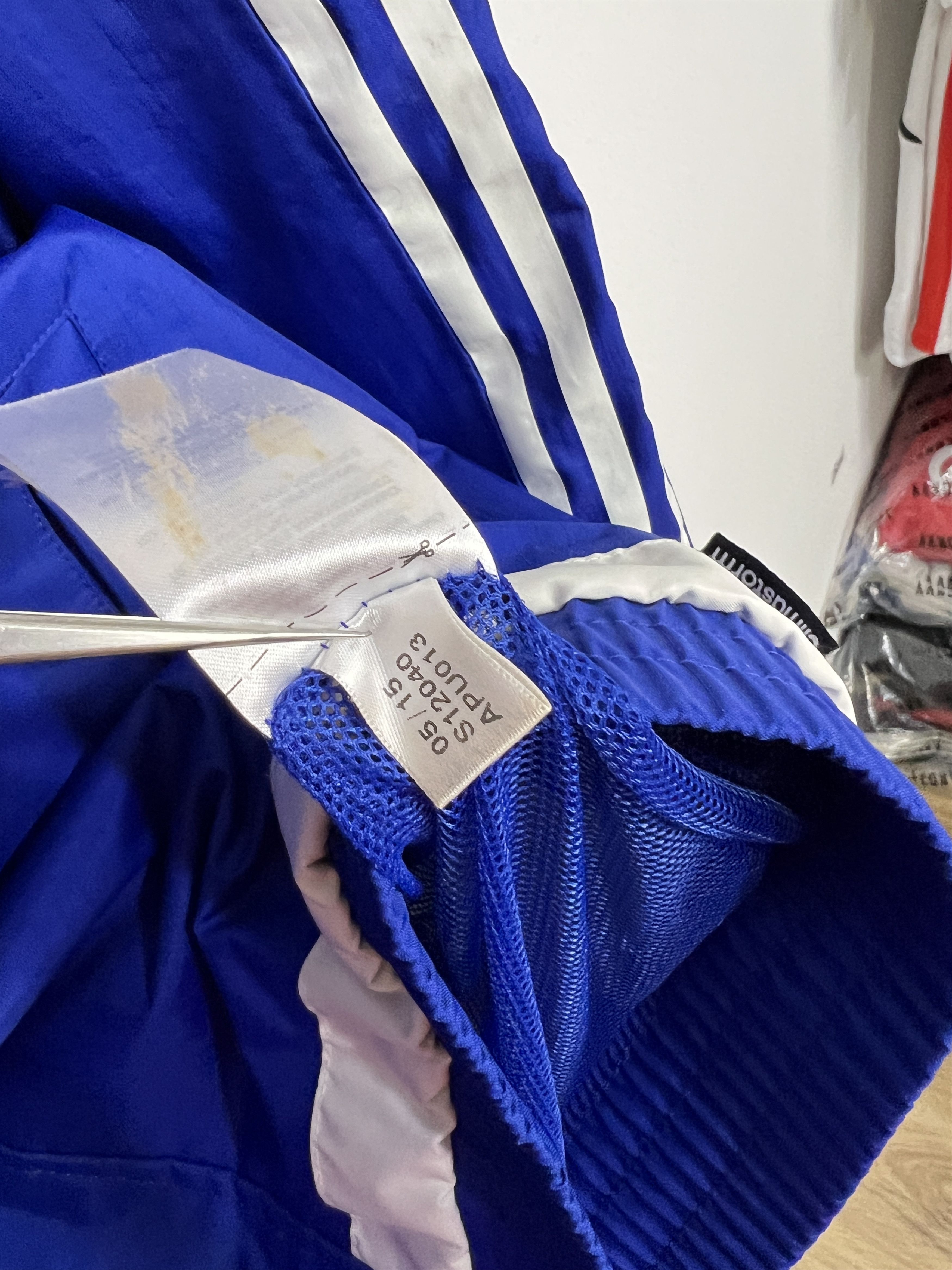 Adidas Adidas Chelsea Football Blue Jacket Soccer Track Top Mens Size US L / EU 52-54 / 3 - 8 Thumbnail