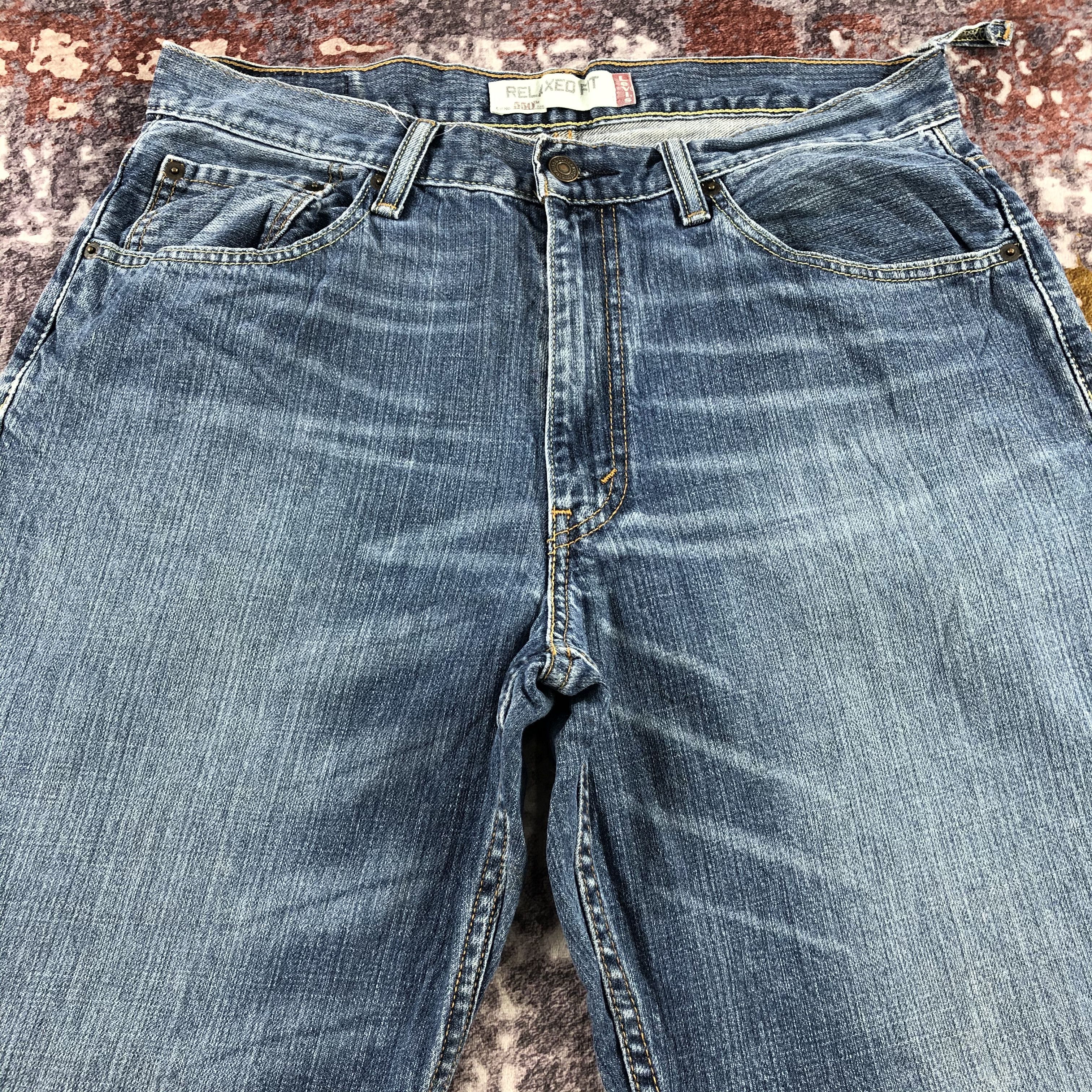 Levi's × Vintage Vintage Blue Wash Levis 550 Jeans-JM2958 Size US 34 / EU 50 - 3 Thumbnail