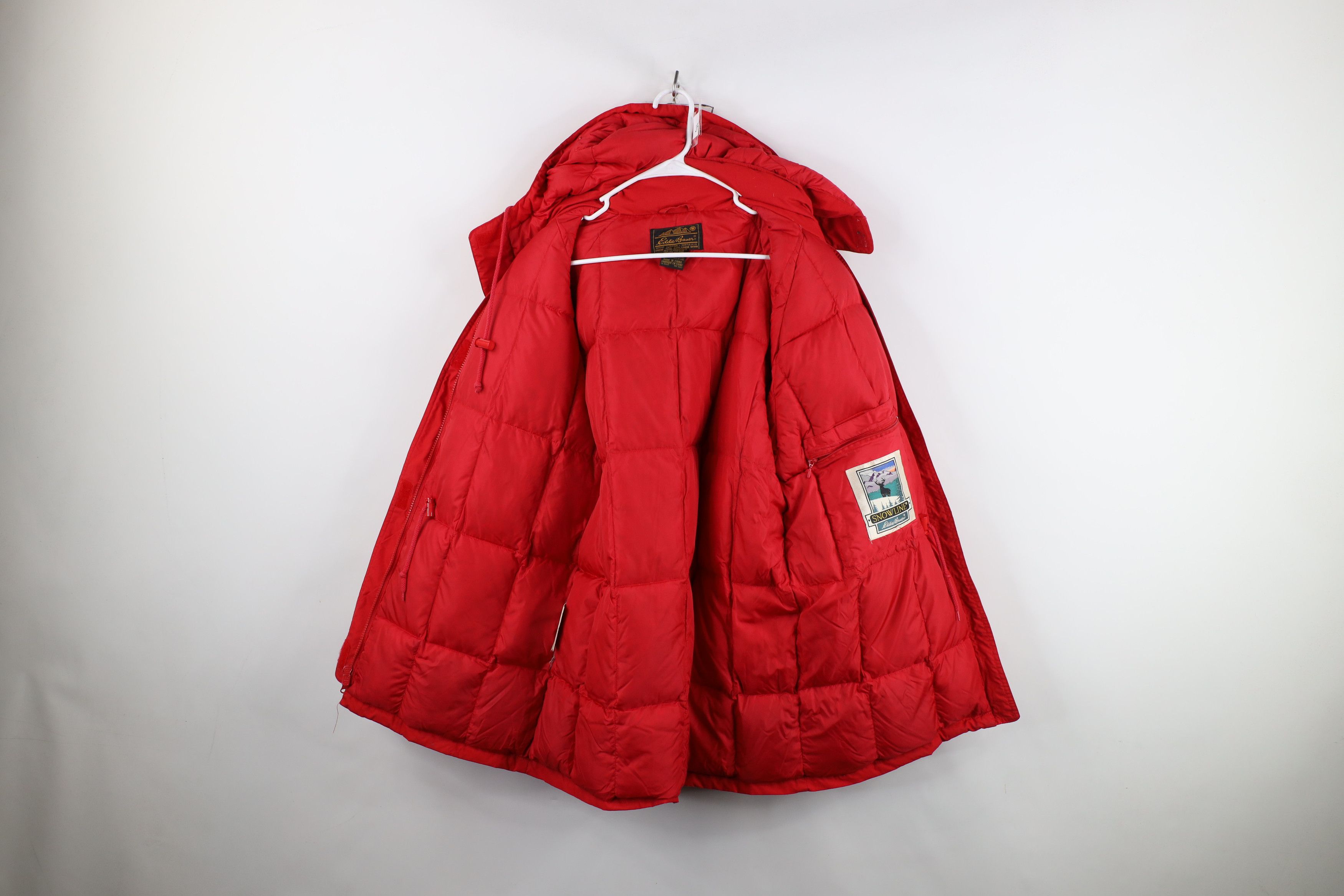 Eddie Bauer Vintage 90s Eddie Bauer Duck Down Hooded Puffer Jacket Size M / US 6-8 / IT 42-44 - 9 Thumbnail