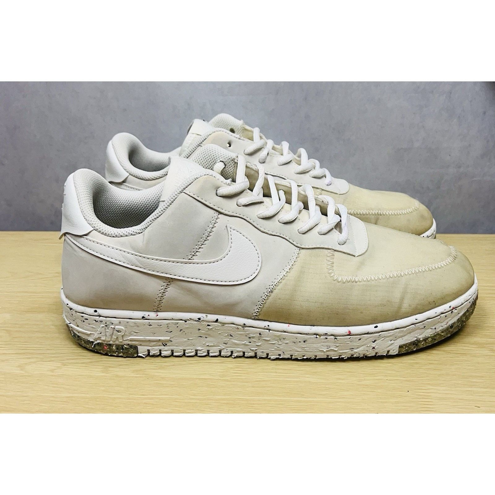 Nike Nike Air Force 1 Crater Mens DH2521-100 White Sneakers Sz 11 Size US 11 / EU 44 - 2 Thumbnail