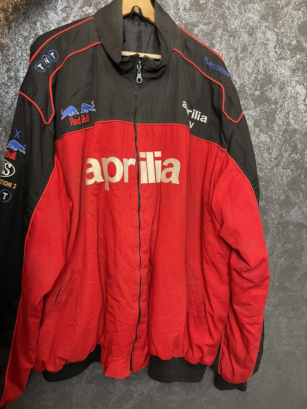 Other Rare Aprilia Jacket Racing Motorsport Embroidery Streetwear Size US XL / EU 56 / 4 - 1 Thumbnail
