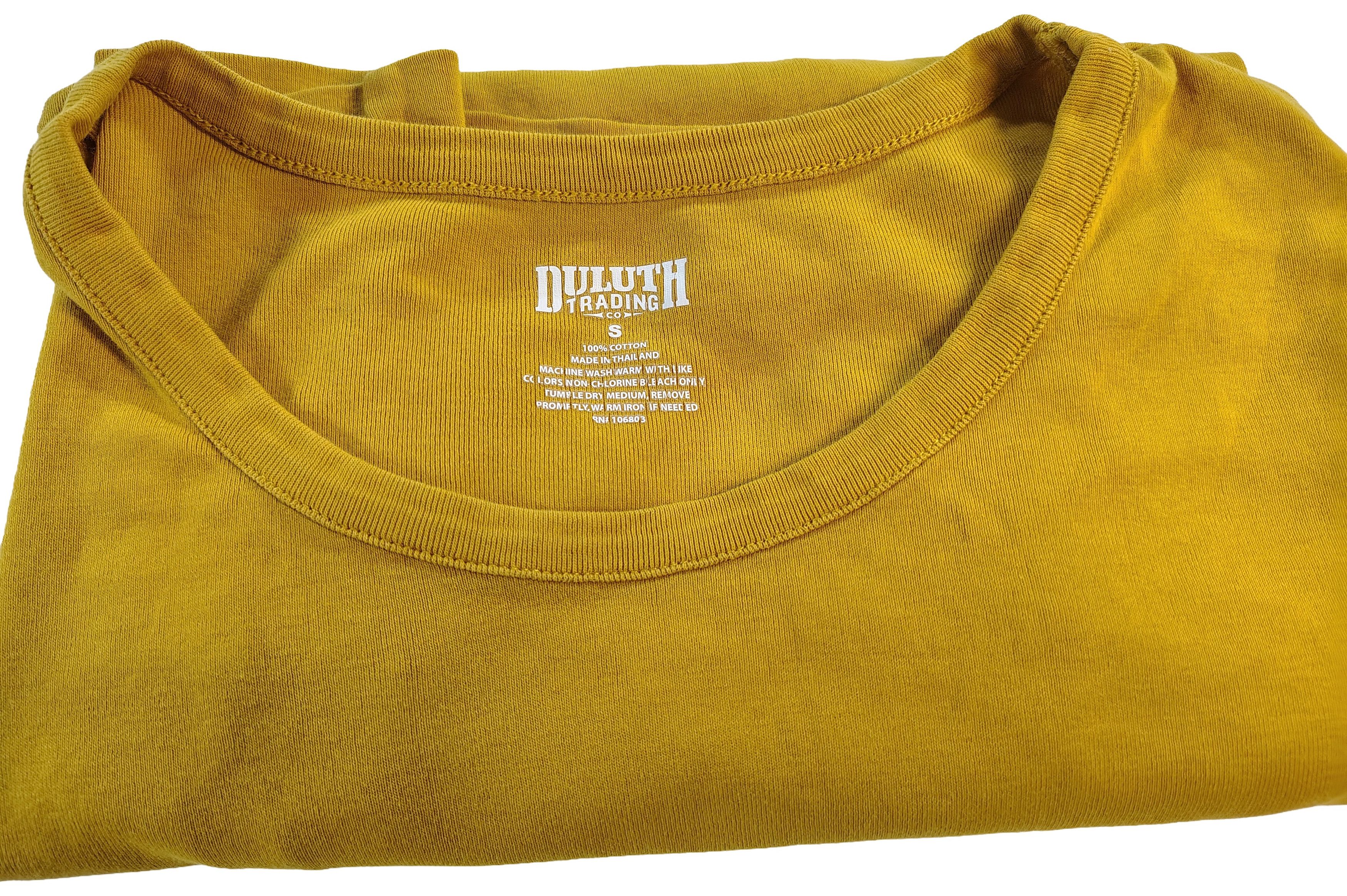 Duluth Trading Company Women's Small Mustard Yellow Duluth Trading Co. Plain Shirt Size S / US 4 / IT 40 - 2 Thumbnail