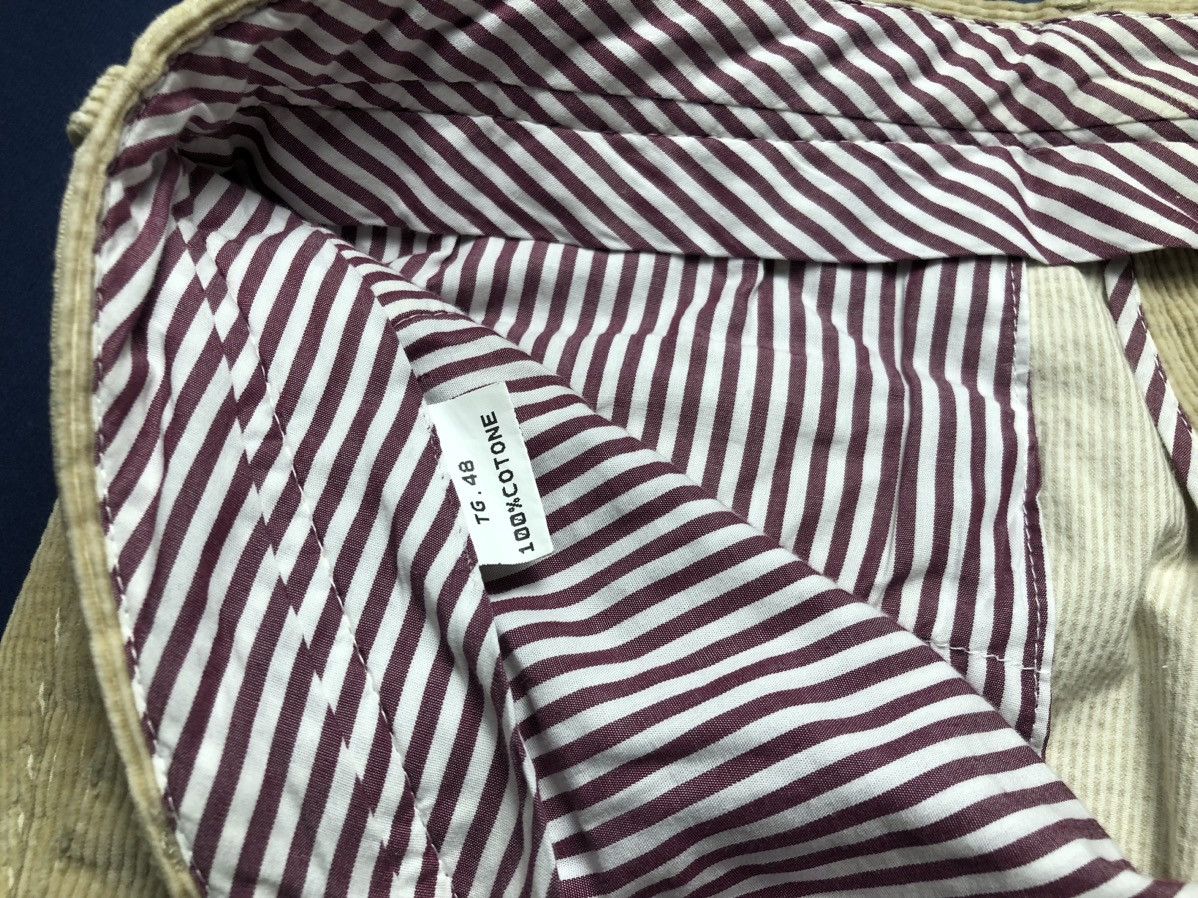 Sartoria Partenopea Sartoria Partenopea Napoli Corduroy Pants Size US 32 / EU 48 - 6 Thumbnail