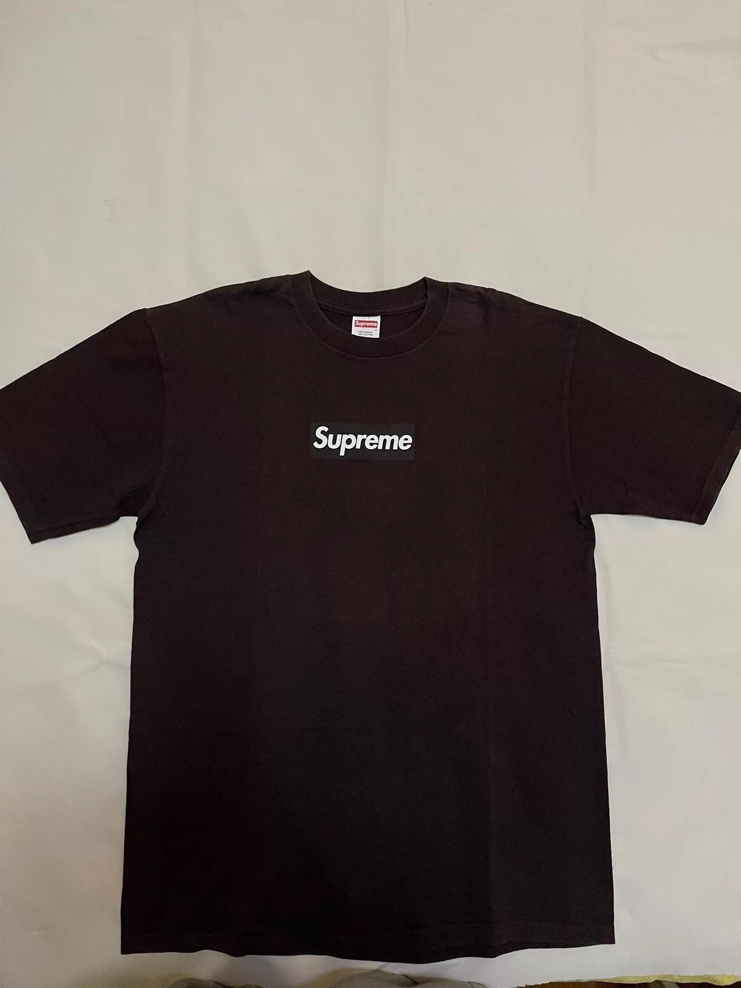 Supreme Supreme 03 Tonal Brown Bold Box Logo Tee L Mint Size US L / EU 52-54 / 3 - 2 Thumbnail