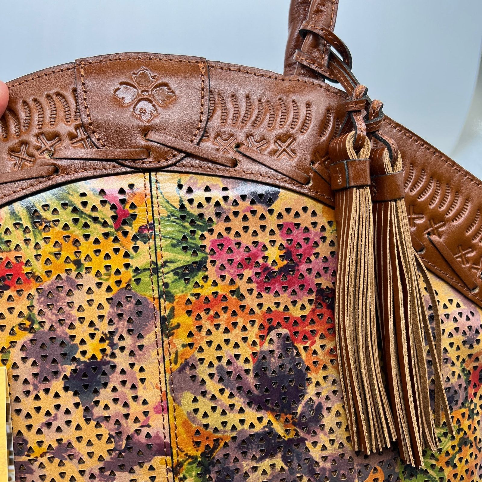 Other Patricia Nash Women Handbags Perforated Leather Size ONE SIZE - 12 Thumbnail