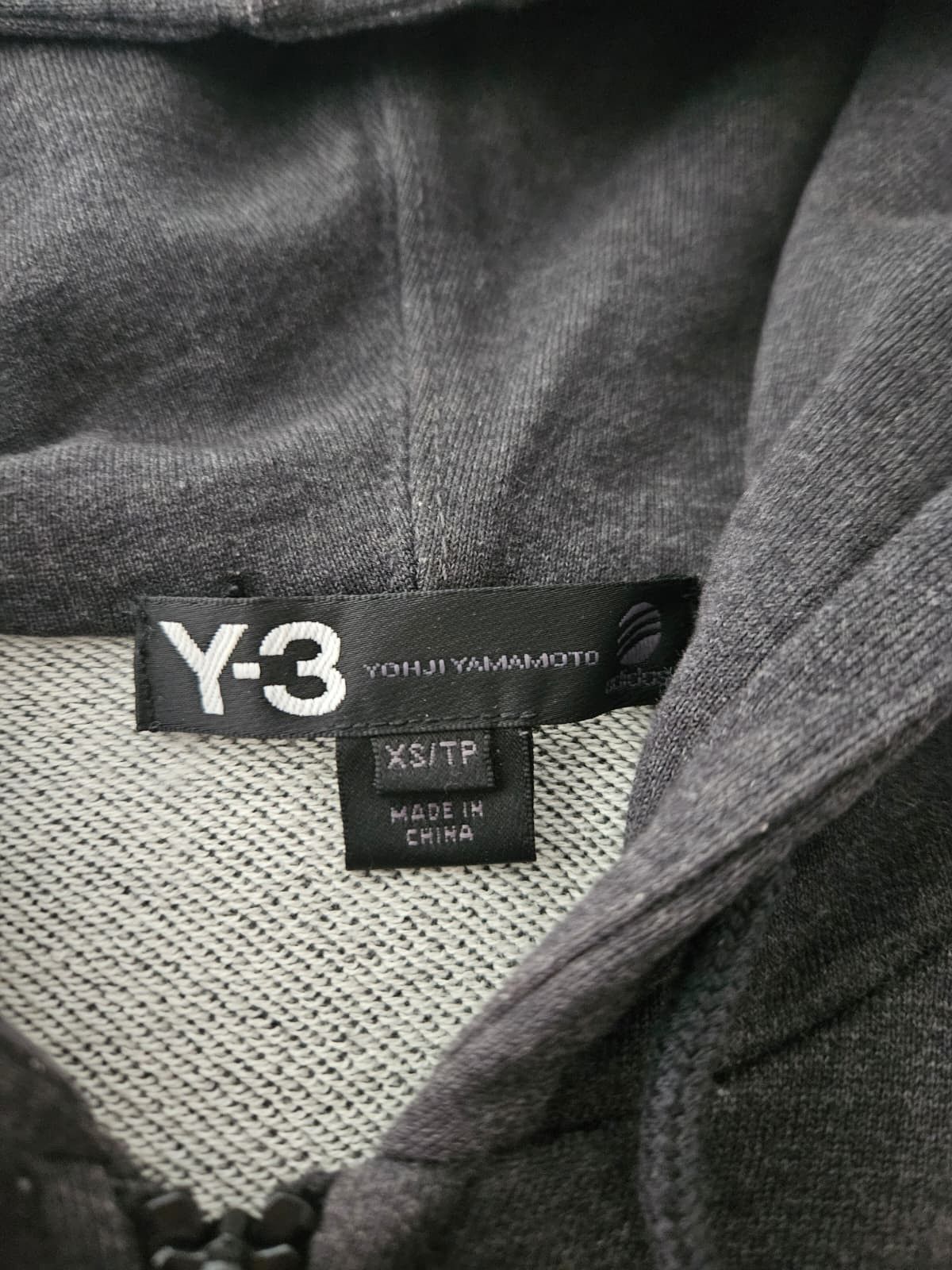 Y-3 Grey Zip-Up Size US S / EU 44-46 / 1 - 4 Thumbnail