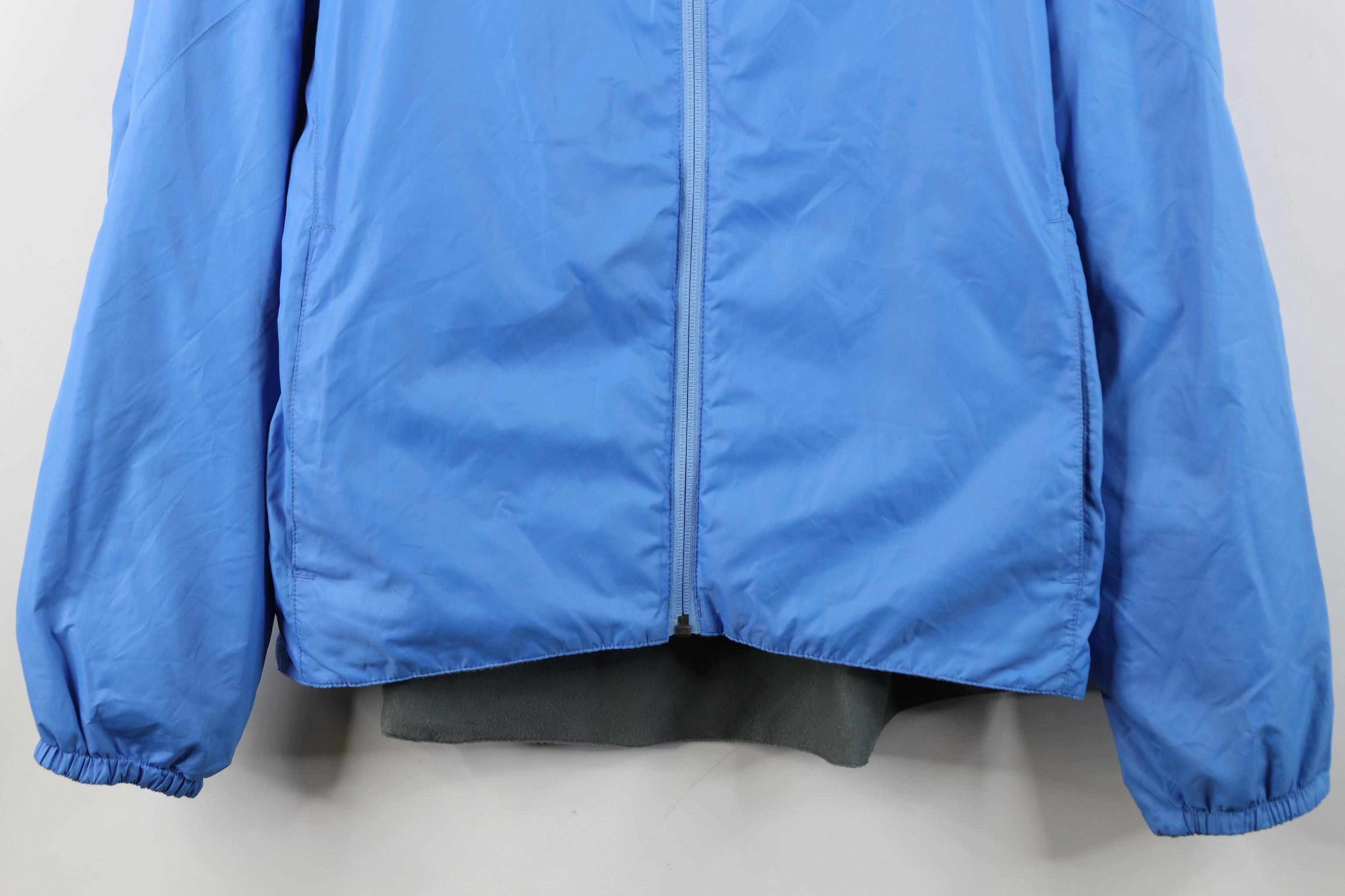 Marmot Vintage Marmot Fleece Lined Windbreaker Jacket Blue Size L / US 10 / IT 46 - 3 Thumbnail